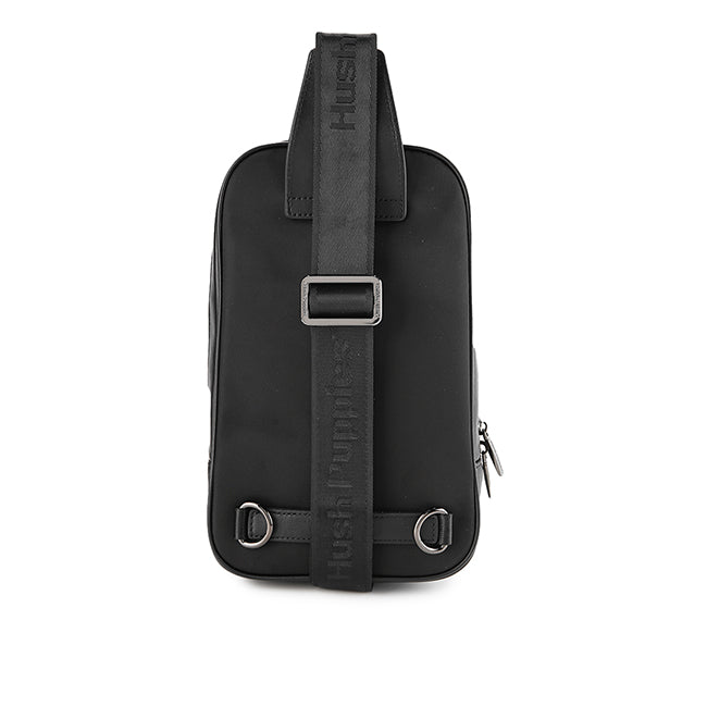 Hush Puppies Tas Pria Martin Chest Bag In Black