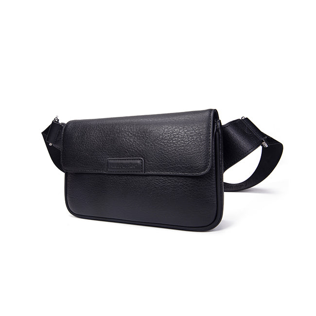 Hush Puppies Pria Morrie Waist Bag In Black