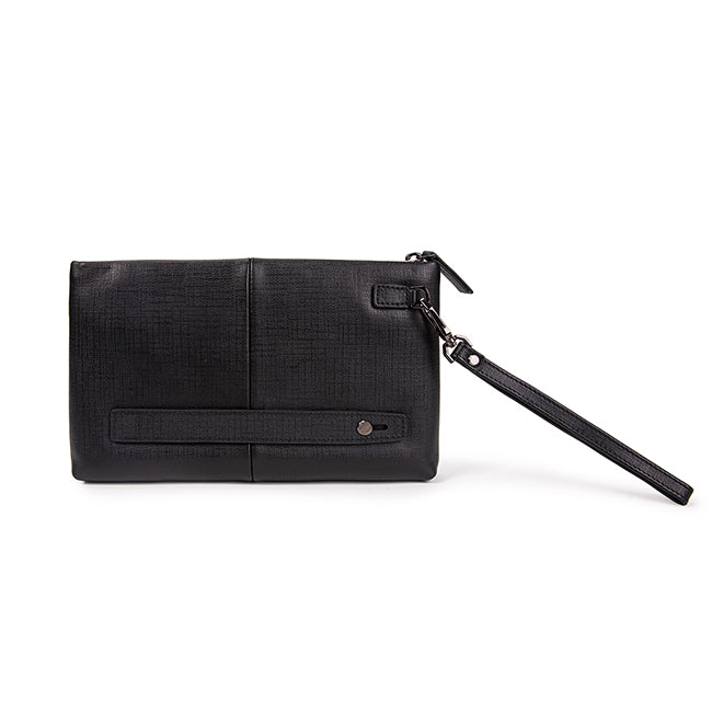 Hush Puppies Tas Pria Remy Clutch In Black