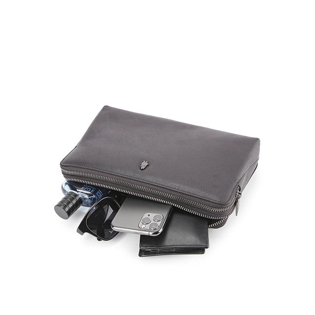Hush Puppies Tas Pria Rowena Clutch In Dark Purple