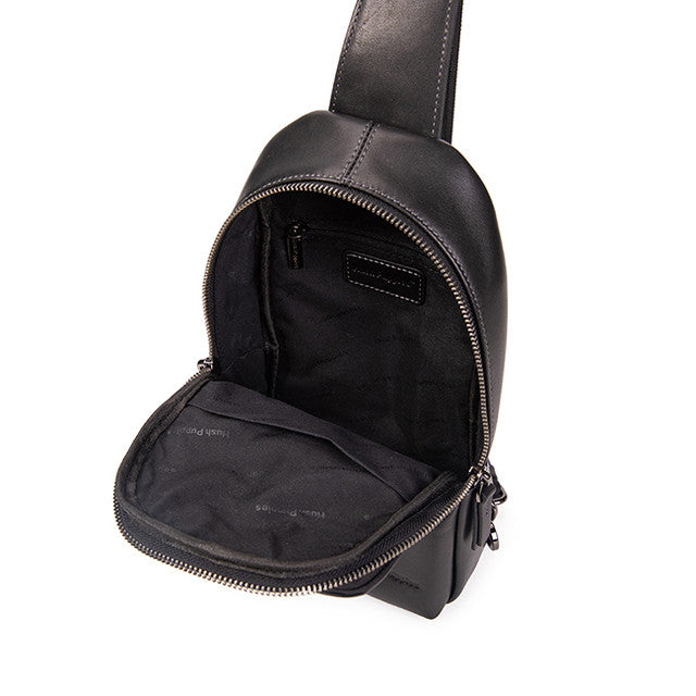 Hush Puppies Tas Pria Phillip Chest Bag In Black