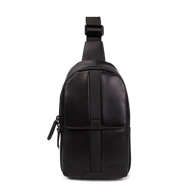 Hush Puppies Tas Pria Phillip Chest Bag In Black