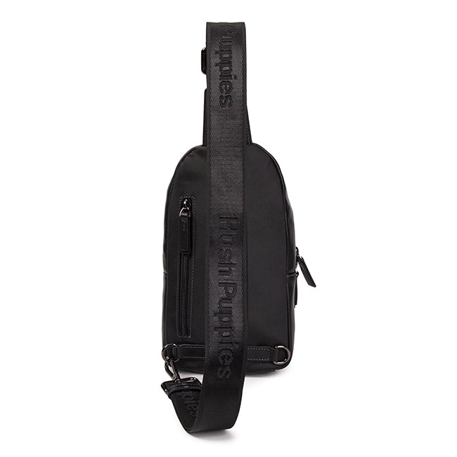 Hush Puppies Tas Pria Phillip Chest Bag In Black