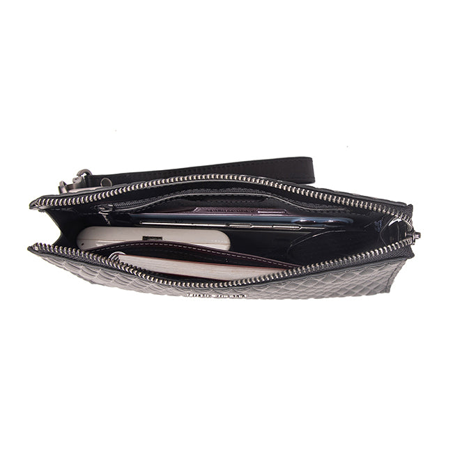 Hush Puppies Tas Pria Princeton Clutch In Black
