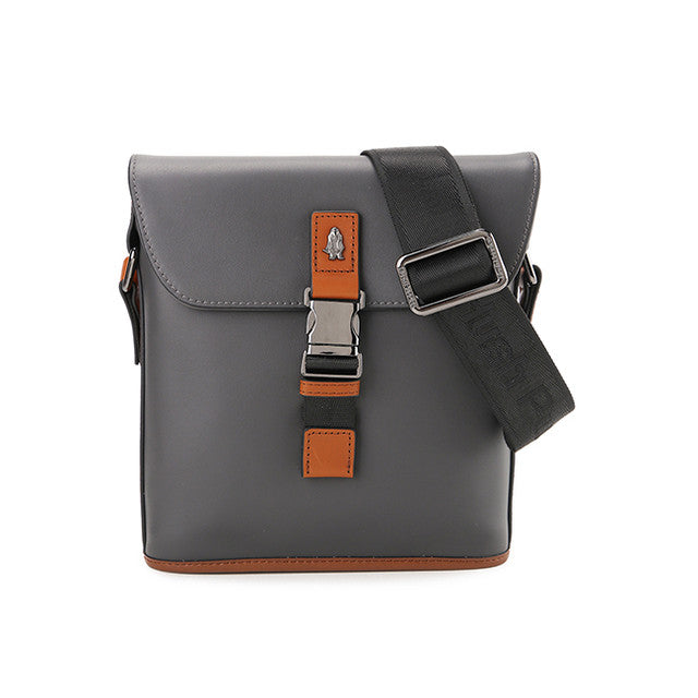 Hush Puppies Tas Pria Pretzel Sling Bag In Grey