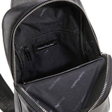 Hush Puppies Tas Pria Oscar Chest Bag In Black