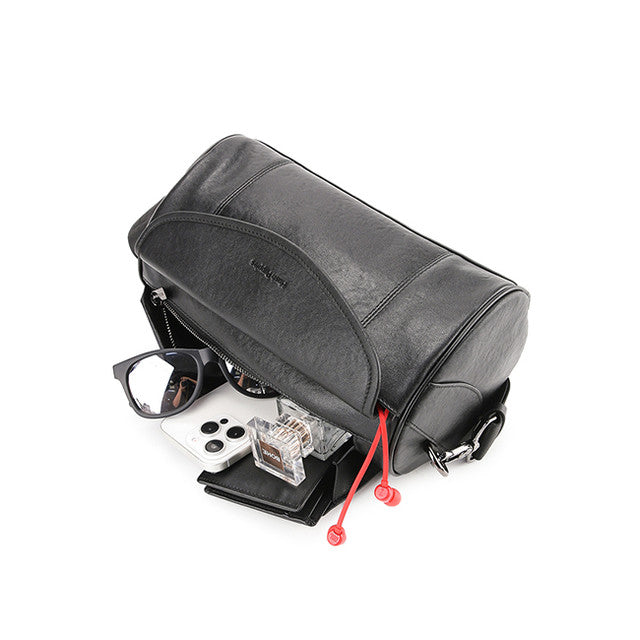 Hush Puppies Tas Pria Oscar Messenger Bag In Black