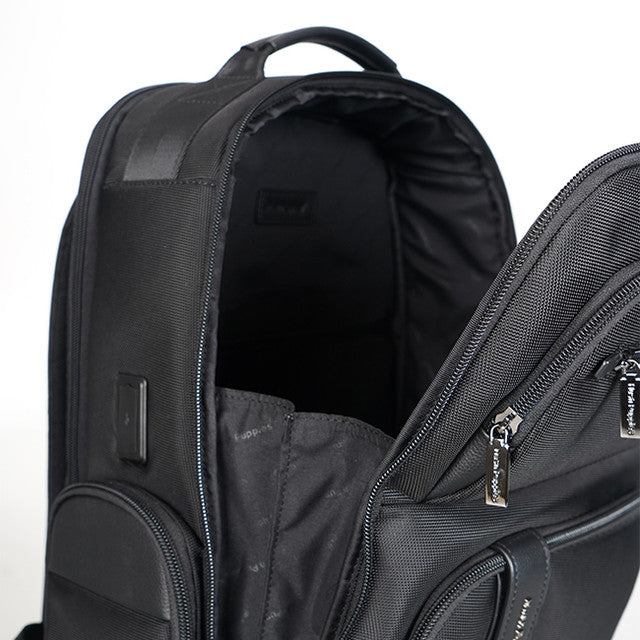 Hush Puppies Tas Unisex William Aston Backpack In Black