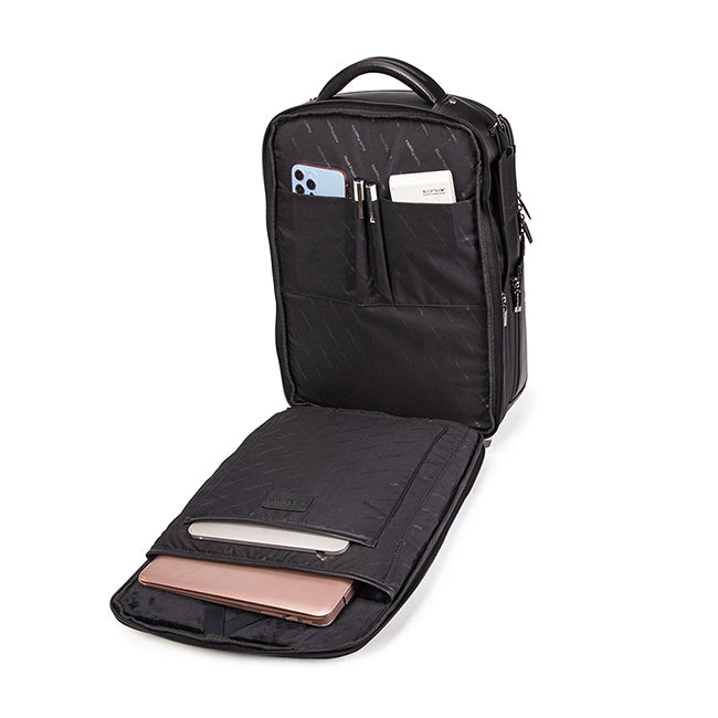 Hush Puppies Tas Unisex William Dawson Backpack In Black