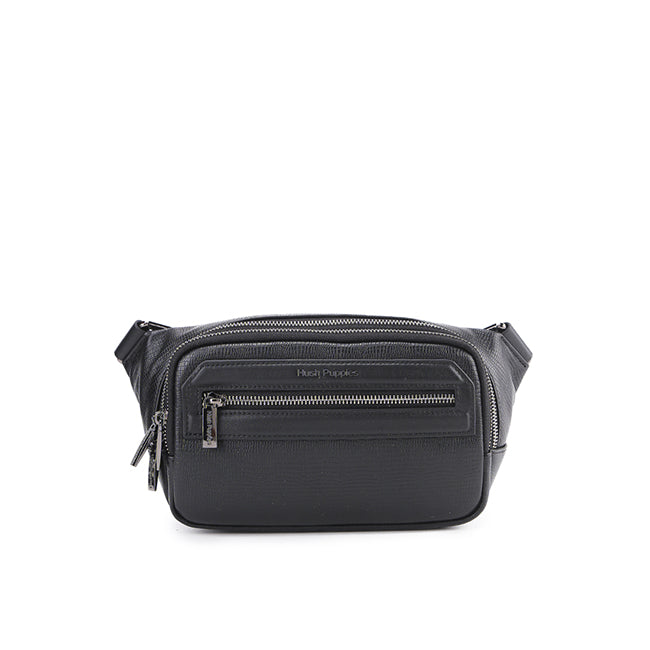 Hush Puppies Tas Pria Tim Waist Bag In Black