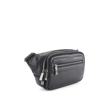 Hush Puppies Tas Pria Tim Waist Bag In Black