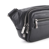 Hush Puppies Tas Pria Tim Waist Bag In Black