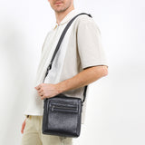 Hush Puppies Men Bags Tim Sling Bag In Black