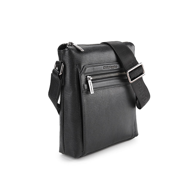 Hush Puppies Men Bags Tim Sling Bag In Black
