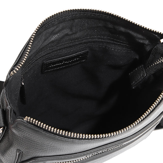 Hush Puppies Men Bags Tim Sling Bag In Black
