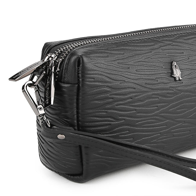 Hush Puppies Tas Pria Terence Clutch In Black