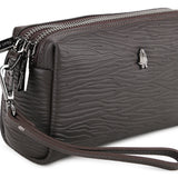 Hush Puppies Tas Pria Terence Clutch In Dark Brown