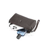 Hush Puppies Tas Pria Terence Clutch In Dark Brown