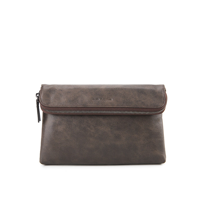 Wesley Clutch In Dark Brown