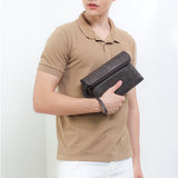 Wesley Clutch In Dark Brown