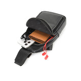 Hush Puppies Men Bags Walley Chest Bag In Black