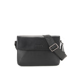 Hush Puppies Men Bags Walley Messenger Bag In Black