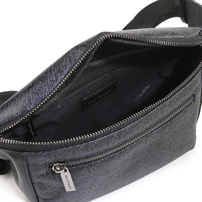 Hush Puppies Men Vico Waist Bag In Black