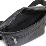 Hush Puppies Men Vico Waist Bag In Black