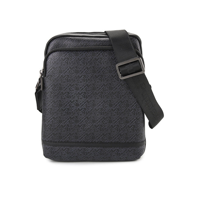 Hush Puppies Men Vico Sling Bag In Black