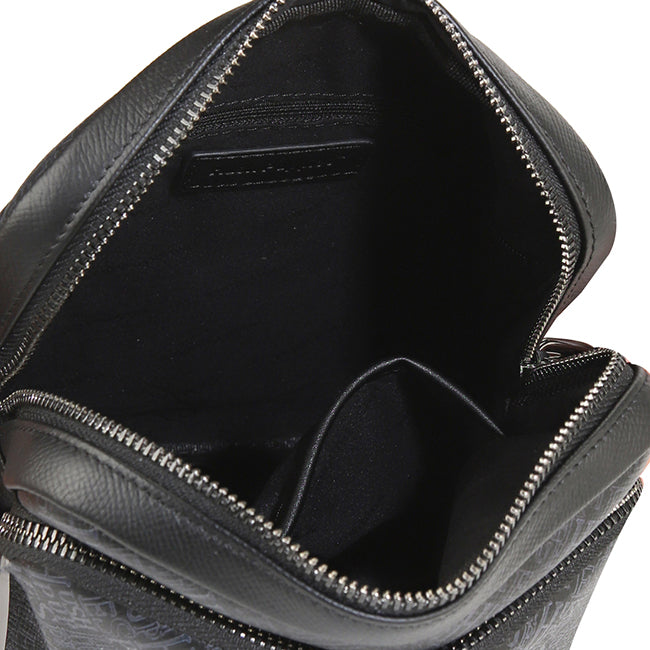 Hush Puppies Men Vico Sling Bag In Black