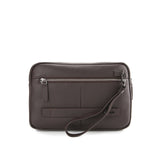Hush Puppies Men Bags Woody Clutch In Dark Brown