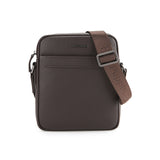 Hush Puppies Men Woody Sling Bag In Dark Brown