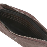 Hush Puppies Tas Pria Scottie Clutch In Dark Brown