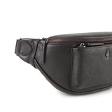 Hush Puppies Men Adam Waist Bag In Dark Brown