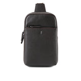 Hush Puppies Men Adam Chest Bag In Dark Brown