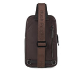 Hush Puppies Men Adam Chest Bag In Dark Brown