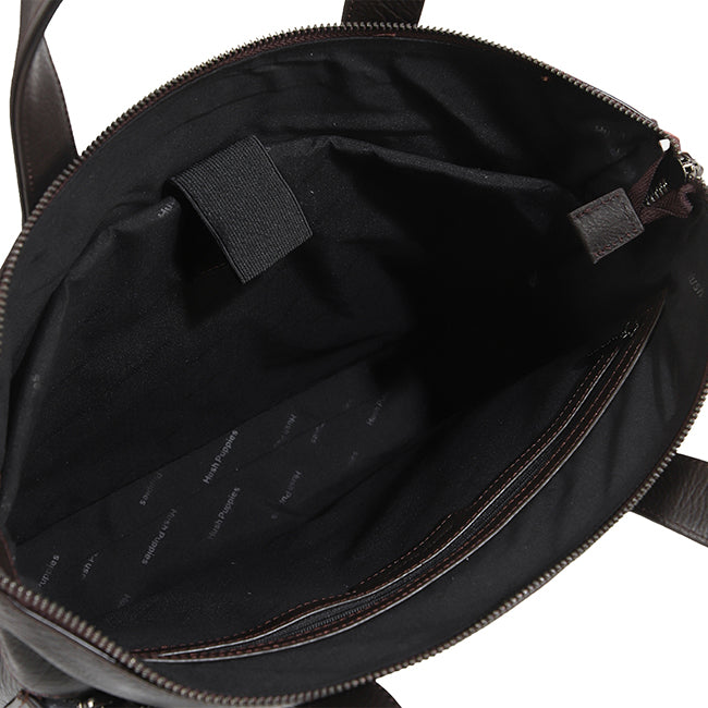 Hush Puppies Men Adam Document Bag In Dark Brown