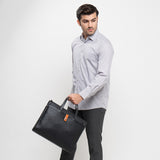 Hush Puppies Men Anthony Document Bag In Black