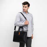 Hush Puppies Men Anthony Document Bag In Black