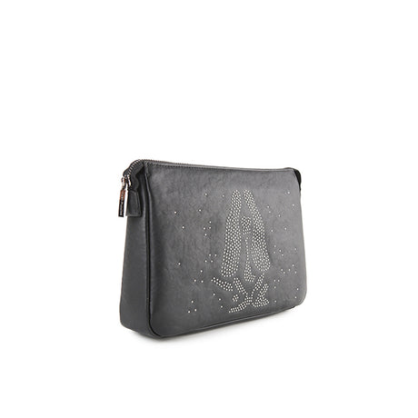 Hush Puppies Unisex Bags Sparkle Clutch In Black