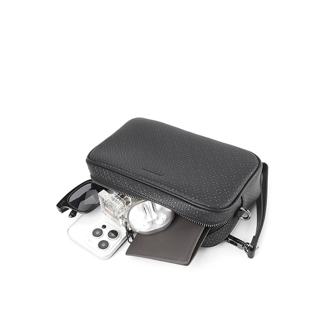 Hush Puppies Unisex Bags Cannon Clutch In Black