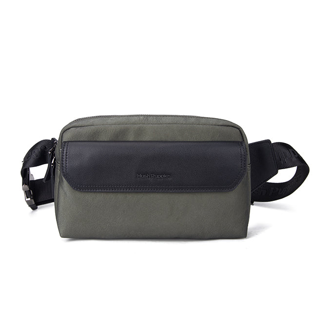 Hush Puppies Tas Waist Bag Pria Casey Waist Bag 2211 In Green