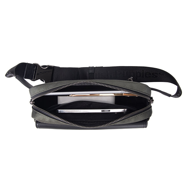 Hush Puppies Tas Waist Bag Pria Casey Waist Bag 2211 In Green