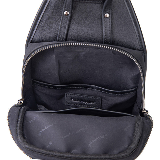 Hush Puppies Tas Chest Bag Pria Carlos Chest Bag 2211 In Black