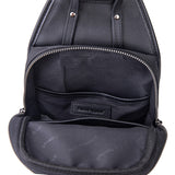 Hush Puppies Tas Chest Bag Pria Carlos Chest Bag 2211 In Black