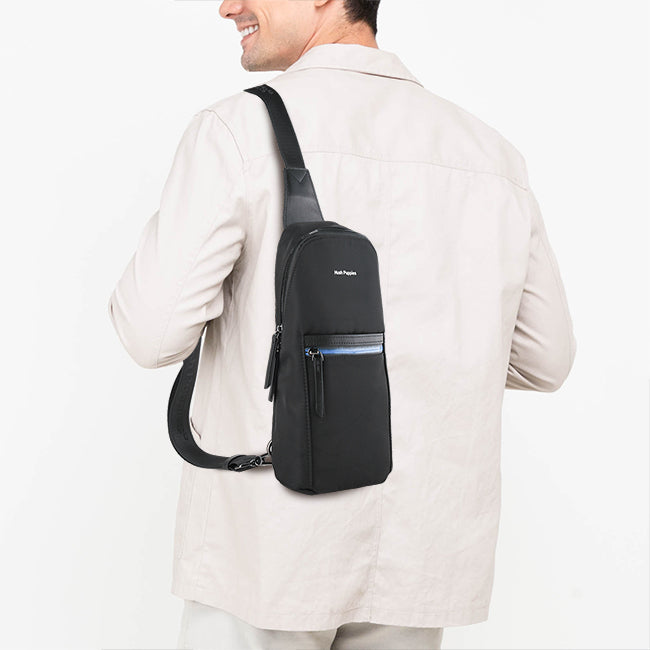 Hush Puppies Tas Pria Cartier Chest Bag 233 In Black
