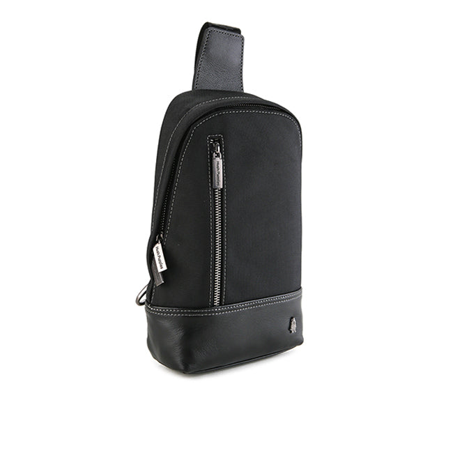 Hush Puppies Tas Pria Fenix Chest Bag In Black