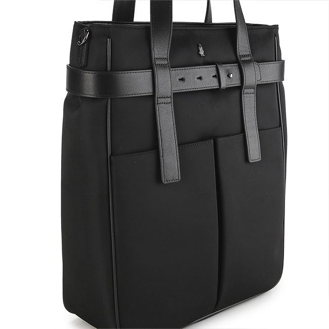 Hush Puppies Tas Pria Kaiden Tote Bag In Black