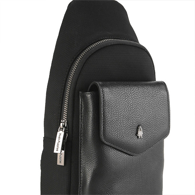 Hush Puppies Tas Pria Kobe Chest Bag In Black