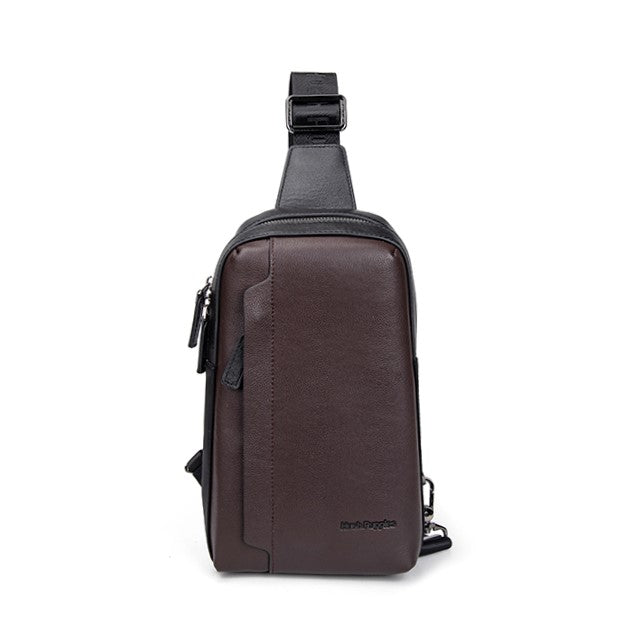 Hush Puppies Tas Pria Kim Chest Bag In Chocolate